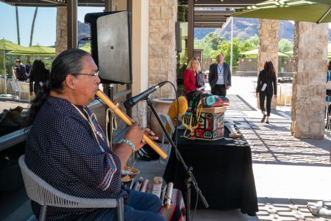 Art & Culture man performing