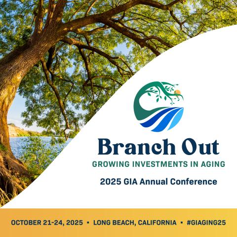 2025 conference square graphic tree with water photo with information about 2025 conference dates